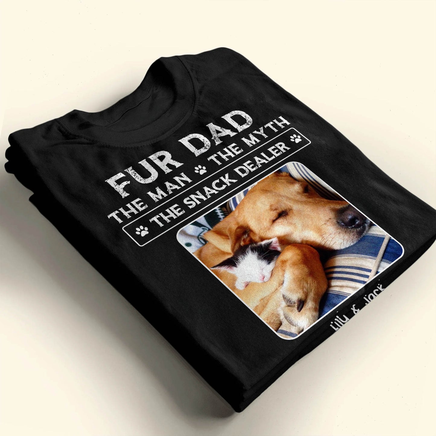 Fur Dad The Man The Myth The Snack Dealer