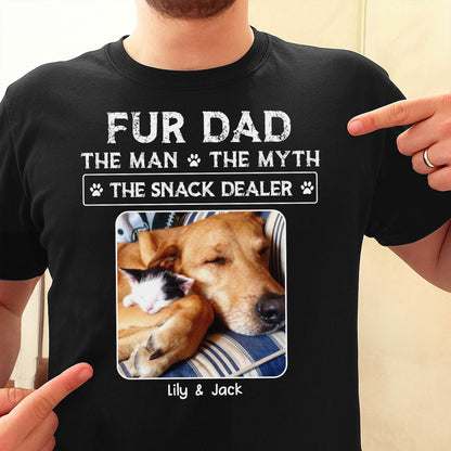 Fur Dad The Man The Myth The Snack Dealer