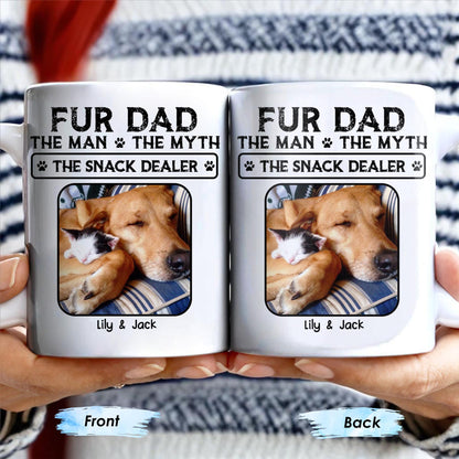 Fur Dad The Man The Myth The Snack Dealer