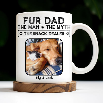 Fur Dad The Man The Myth The Snack Dealer