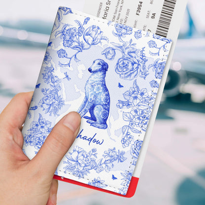 Customizable Floral Dog Design