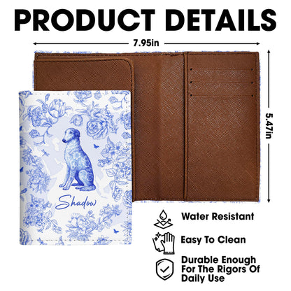 Customizable Floral Dog Design