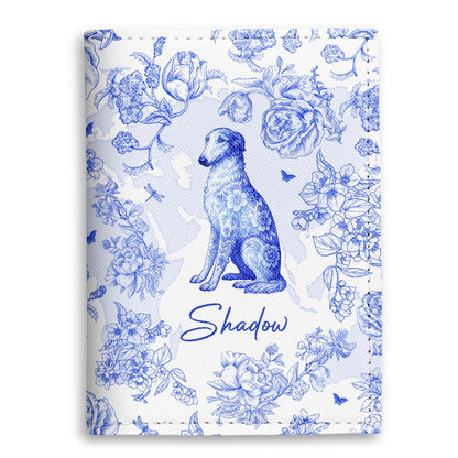 Customizable Floral Dog Design