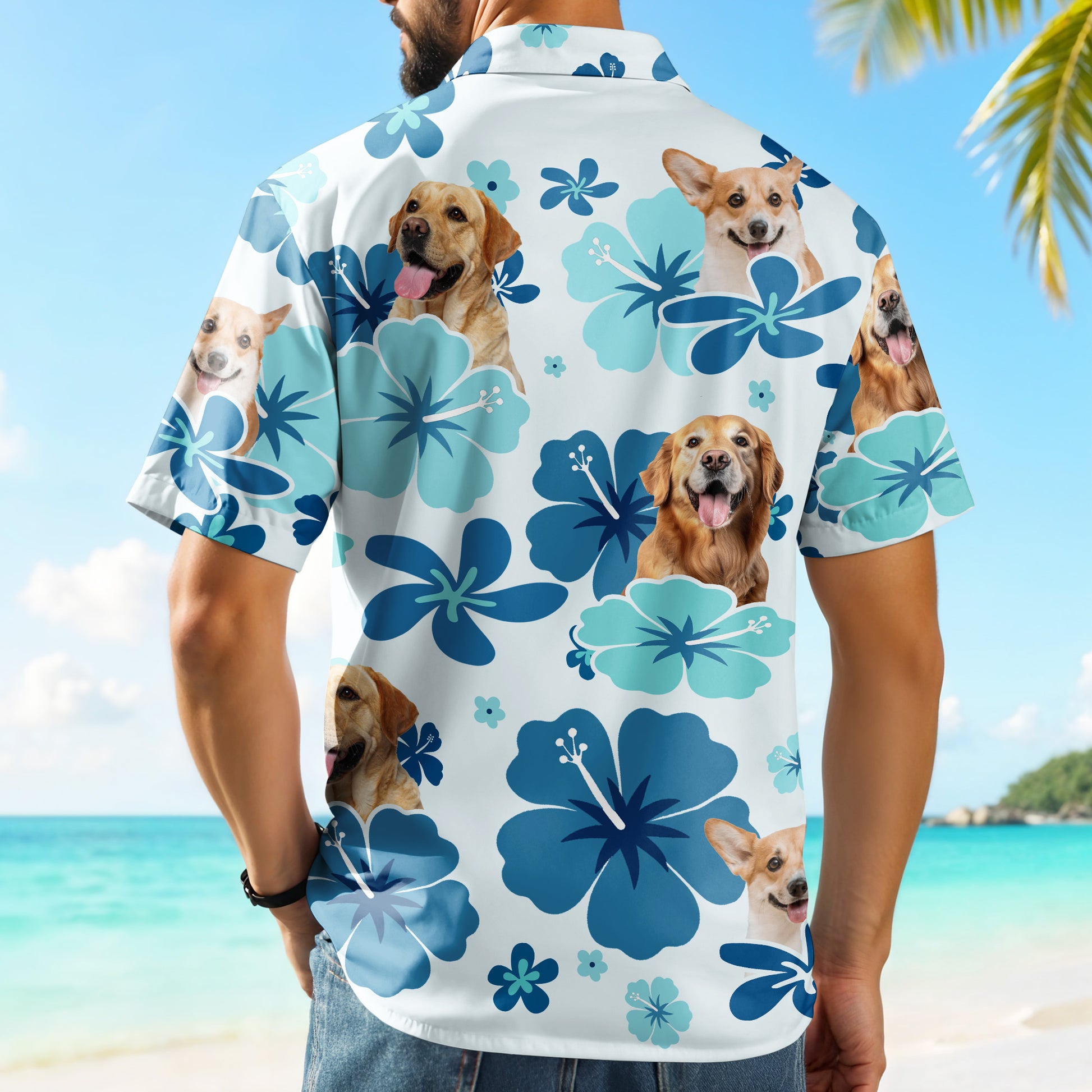 Celebrate Your Love For Dogs With Tropical Flowers
