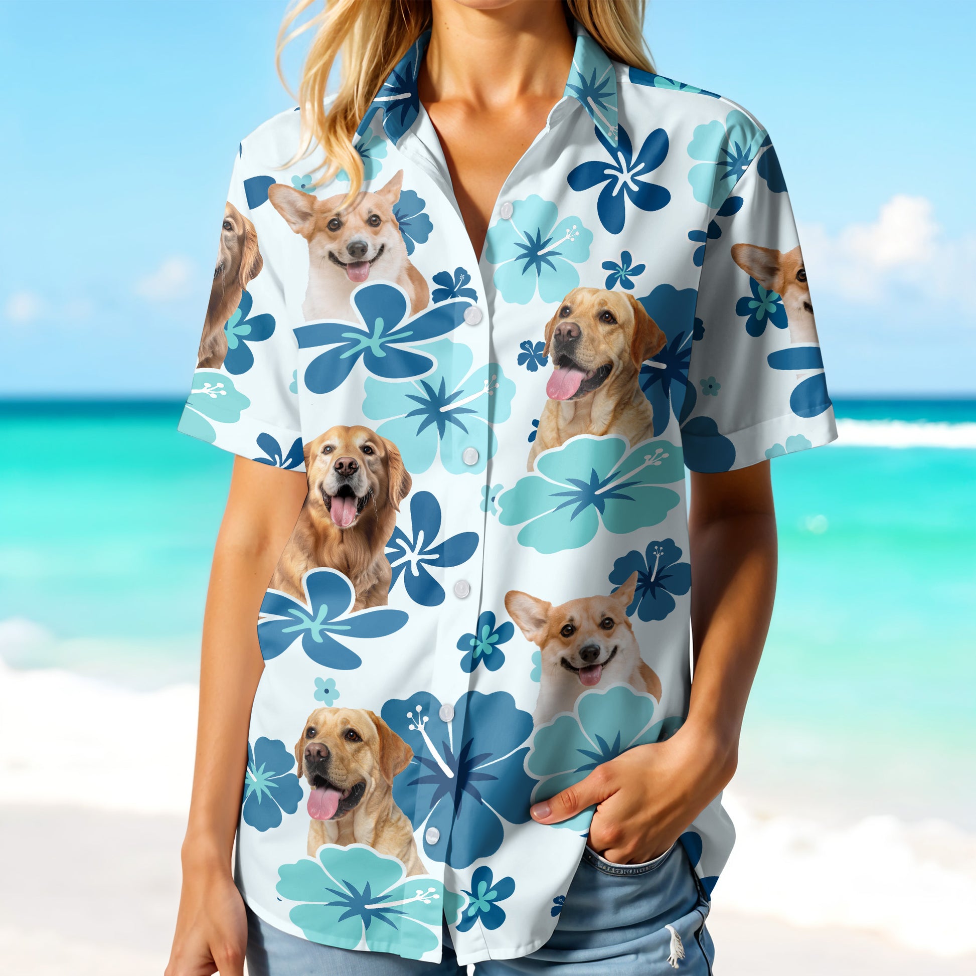 Celebrate Your Love For Dogs With Tropical Flowers