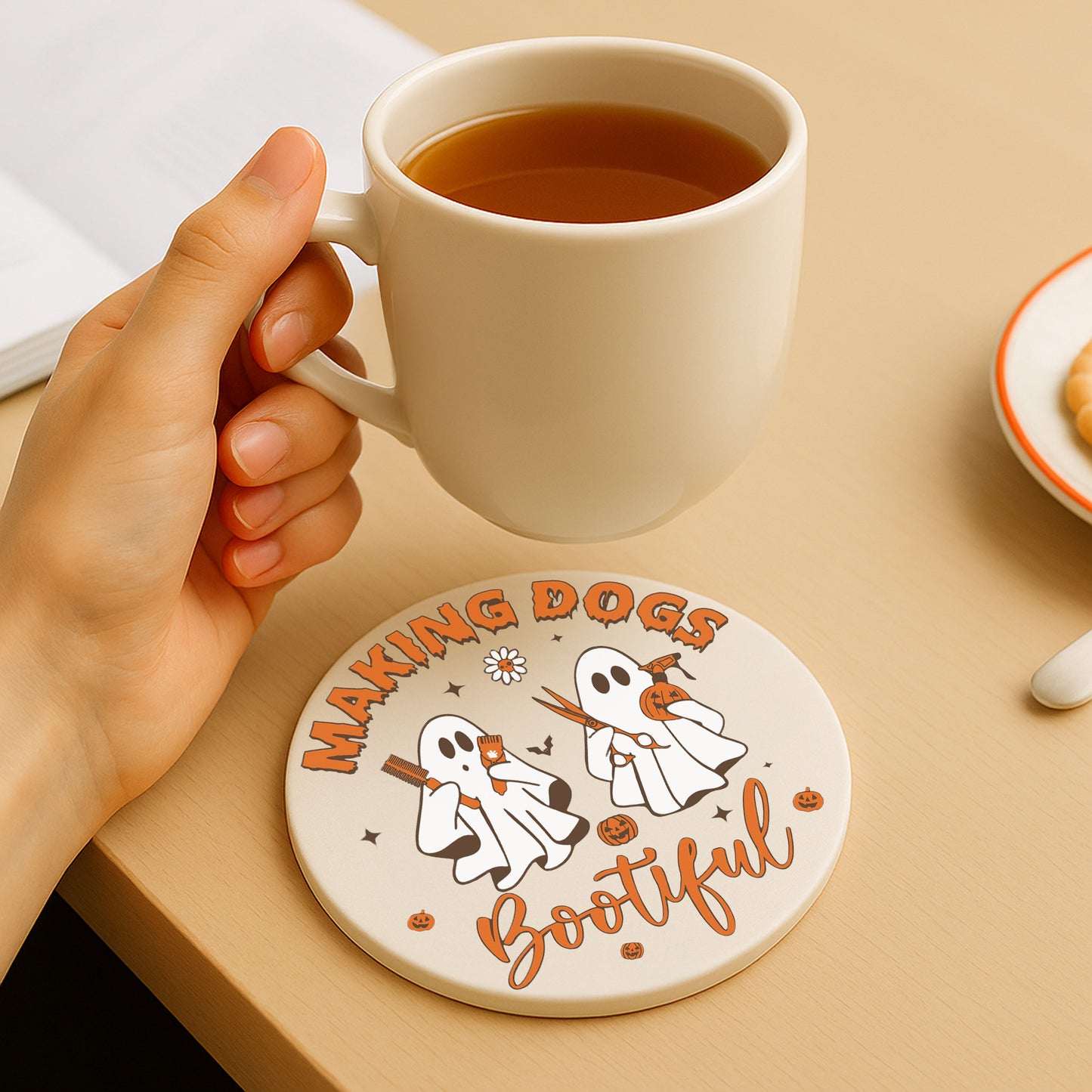 Making Dogs Look Boo-tiful With Cute Ghosts And Pumpkins