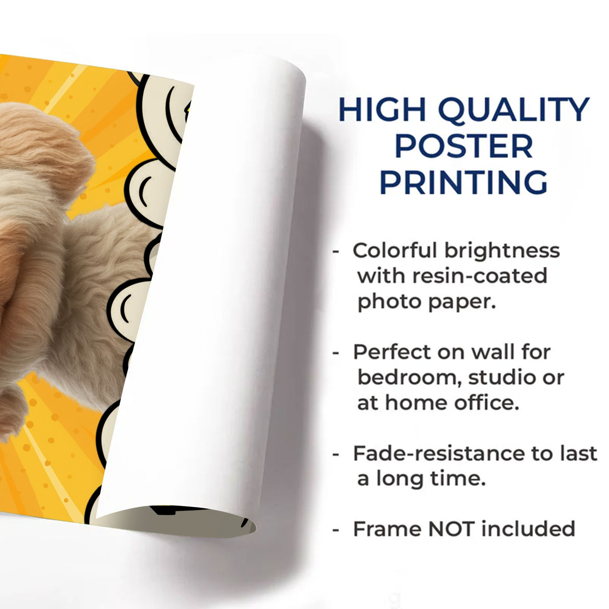 Life Is Better With A Dog, Comic Style Burst