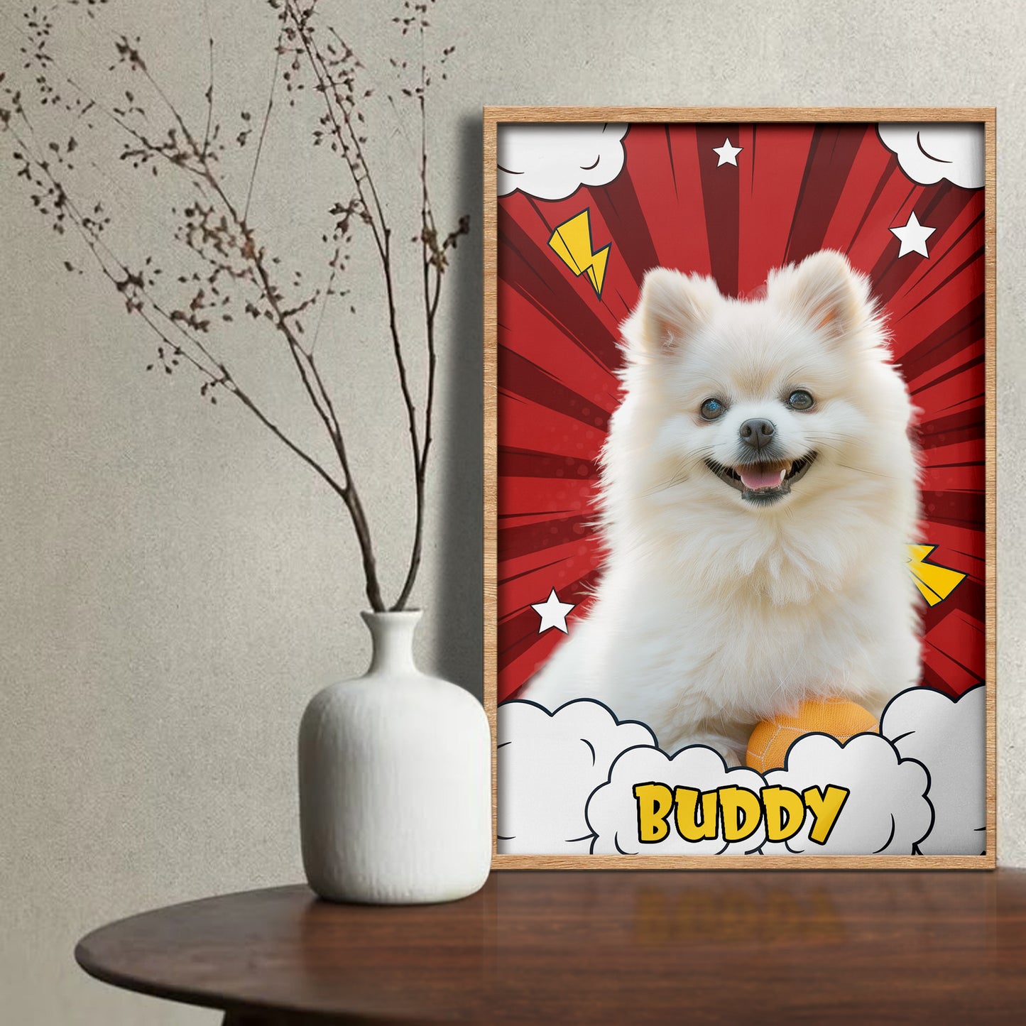 Celebrate Your Furry Friend With This Cheerful Poster