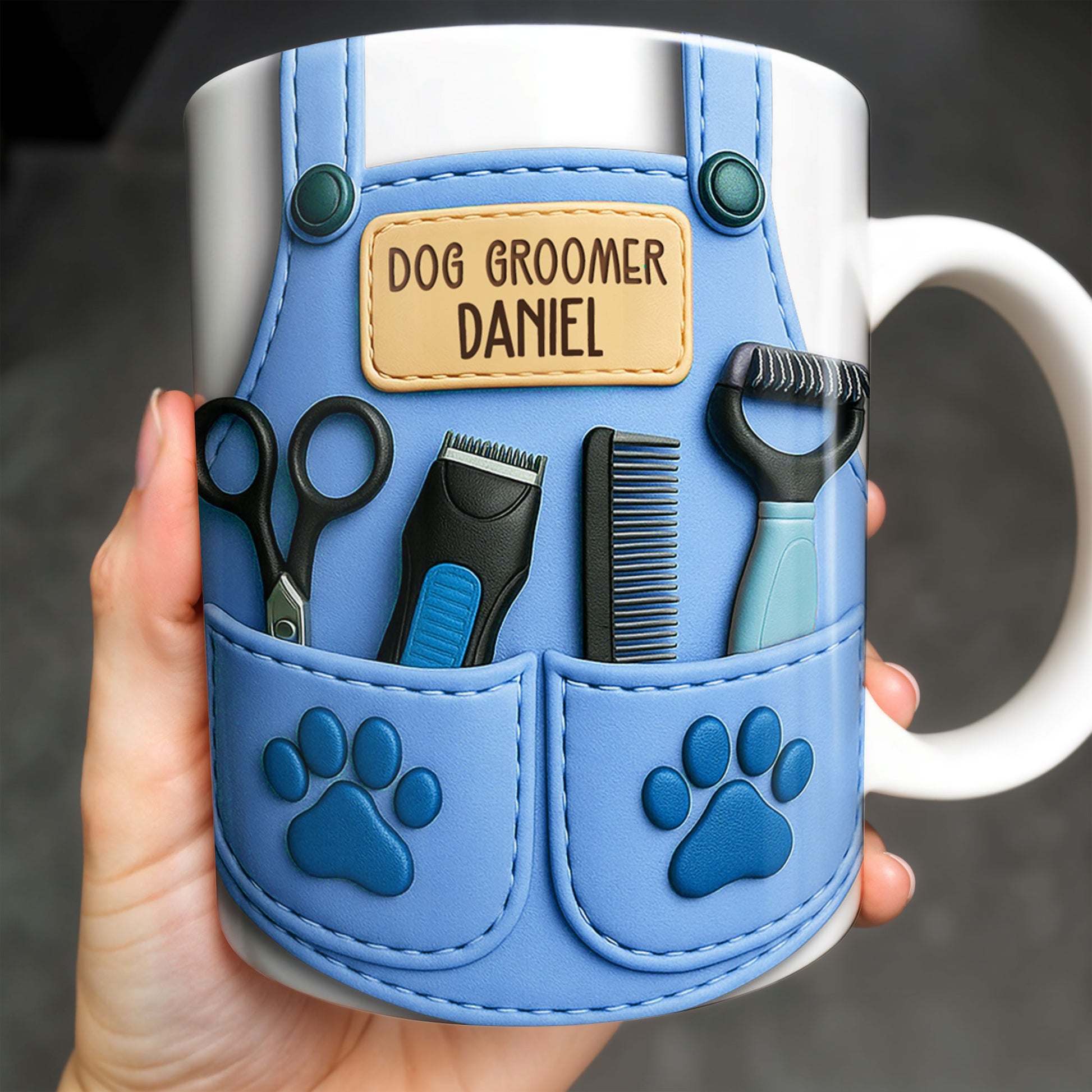 Dog Groomer Professionally Personalized Mug