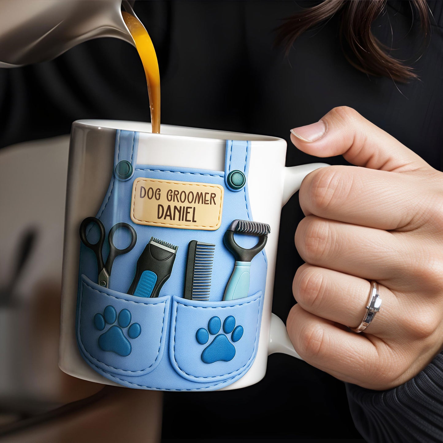 Dog Groomer Professionally Personalized Mug