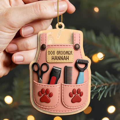 Celebrate Your Favorite Dog Groomer, Paw Prints And Grooming Tools