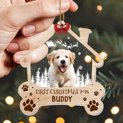 First Christmas With Your Furry Friend, Puppy and Paws
