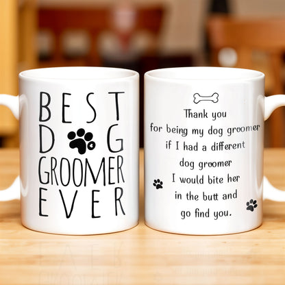 Best Groomer Ever, Paws And Bone Design