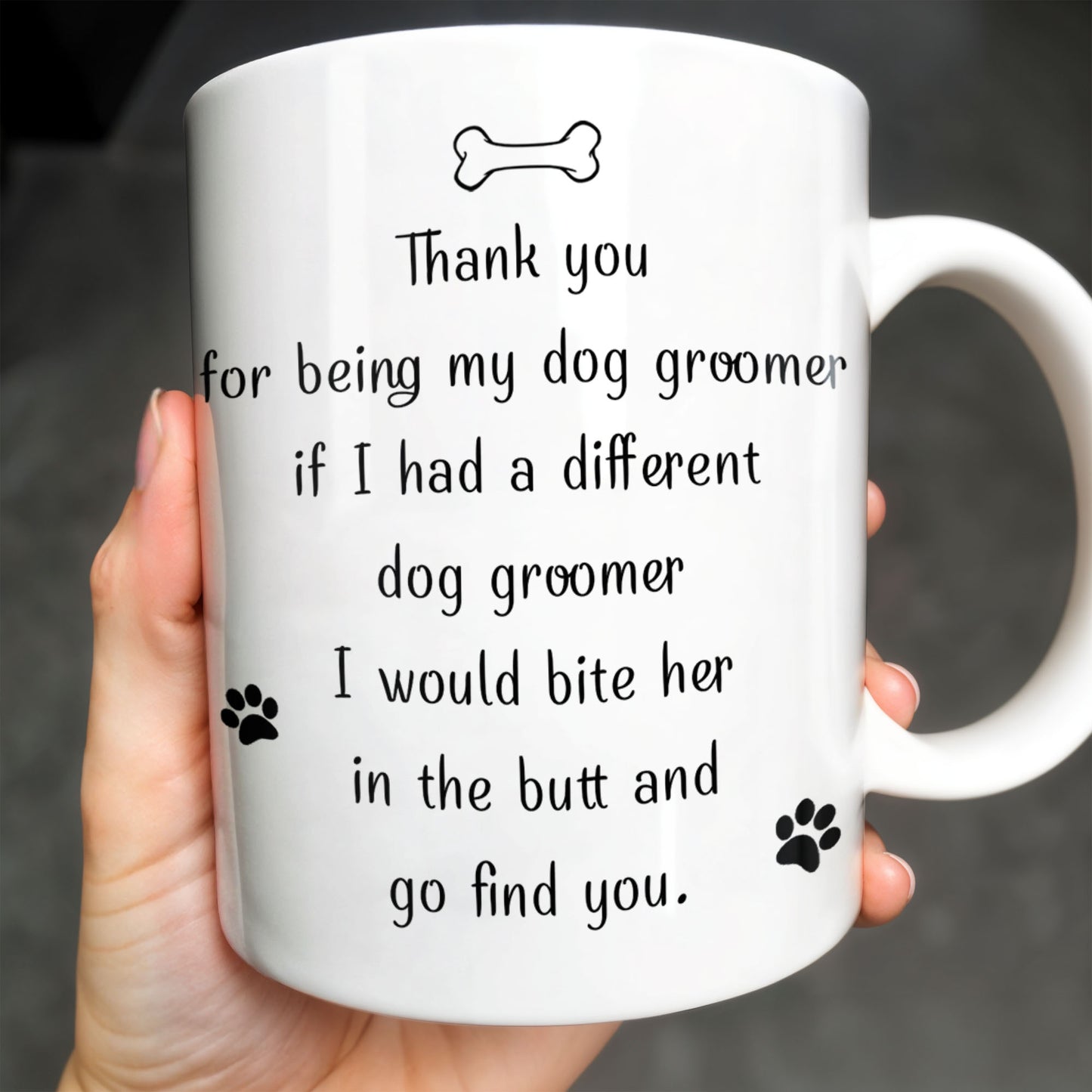 Best Groomer Ever, Paws And Bone Design