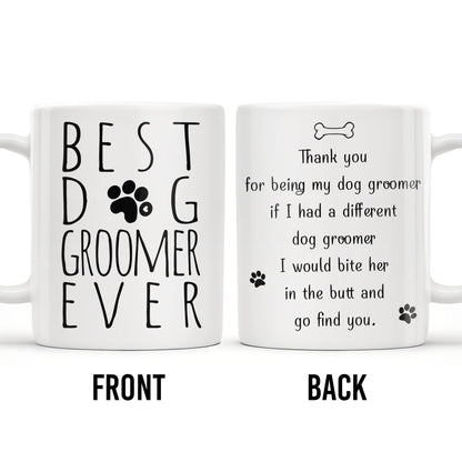 Best Groomer Ever, Paws And Bone Design