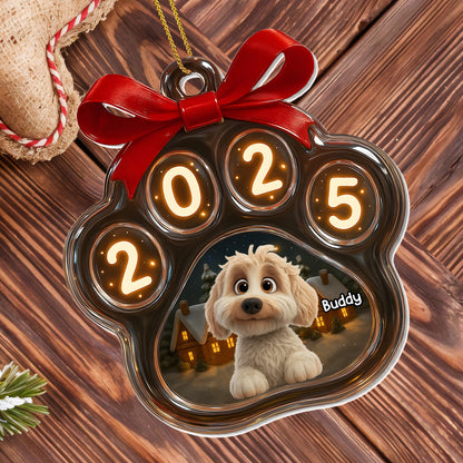 Celebrate Your Furry Friend's Special Year With A Beautiful Dog Ornament