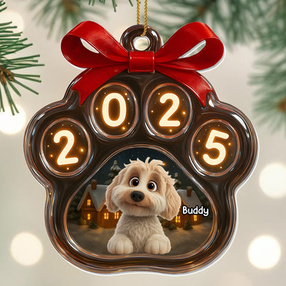 Celebrate Your Furry Friend's Special Year With A Beautiful Dog Ornament