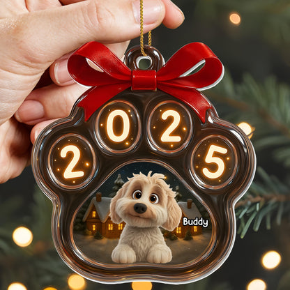 Celebrate Your Furry Friend's Special Year With A Beautiful Dog Ornament