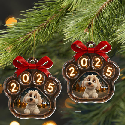 Celebrate Your Furry Friend's Special Year With A Beautiful Dog Ornament