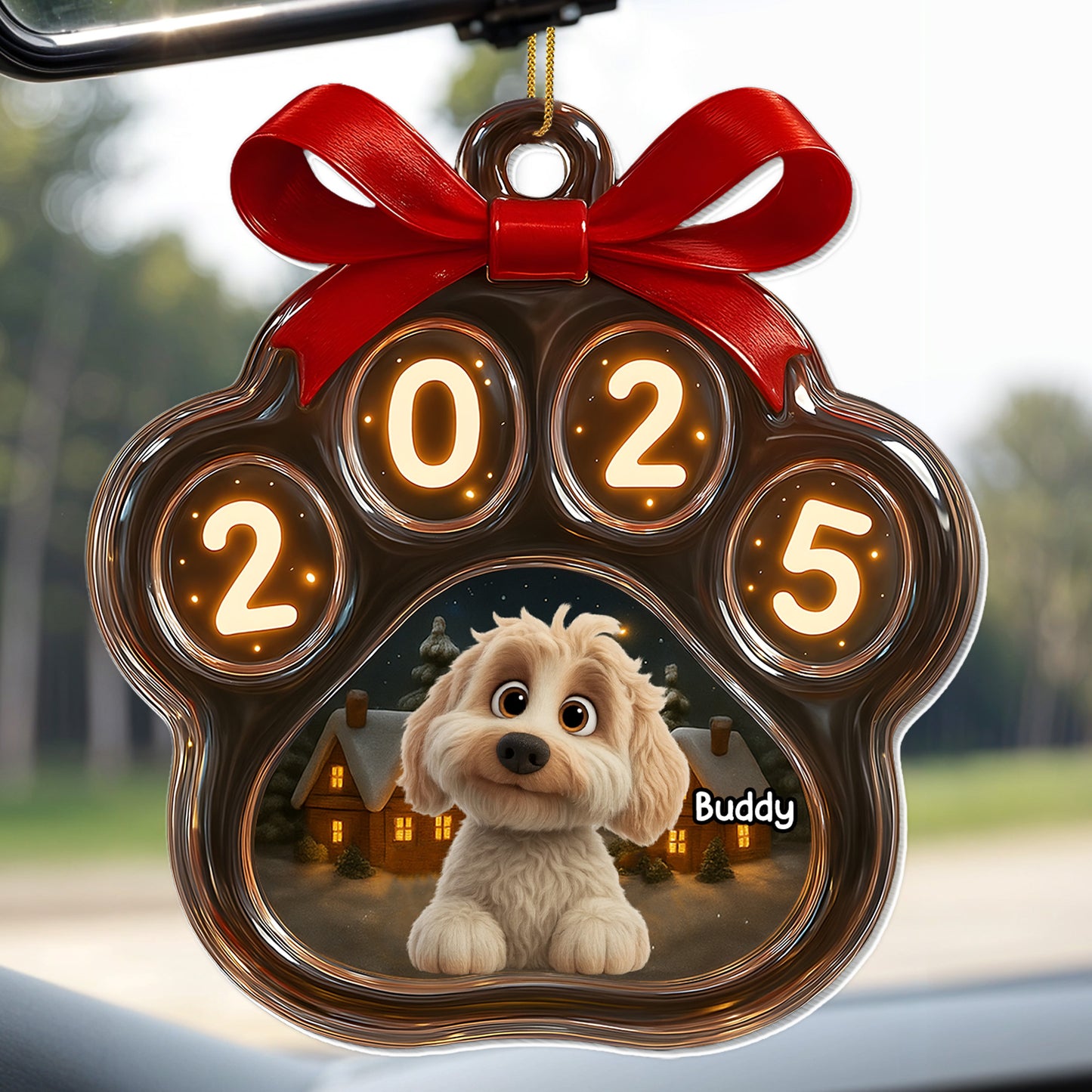 Celebrate Your Furry Friend's Special Year With A Beautiful Dog Ornament