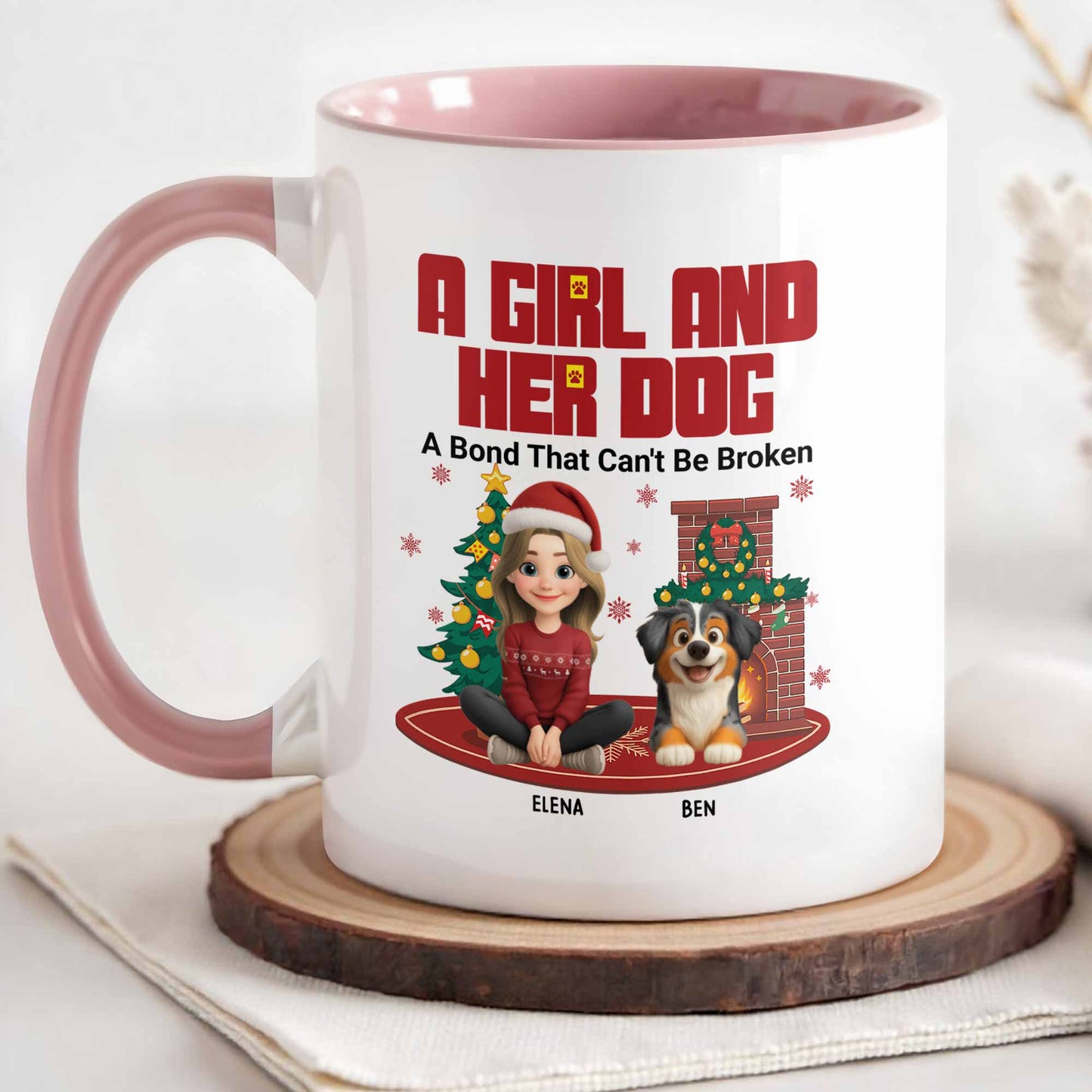 A Girl And Her Dog, A Bond That Can't Be Broken