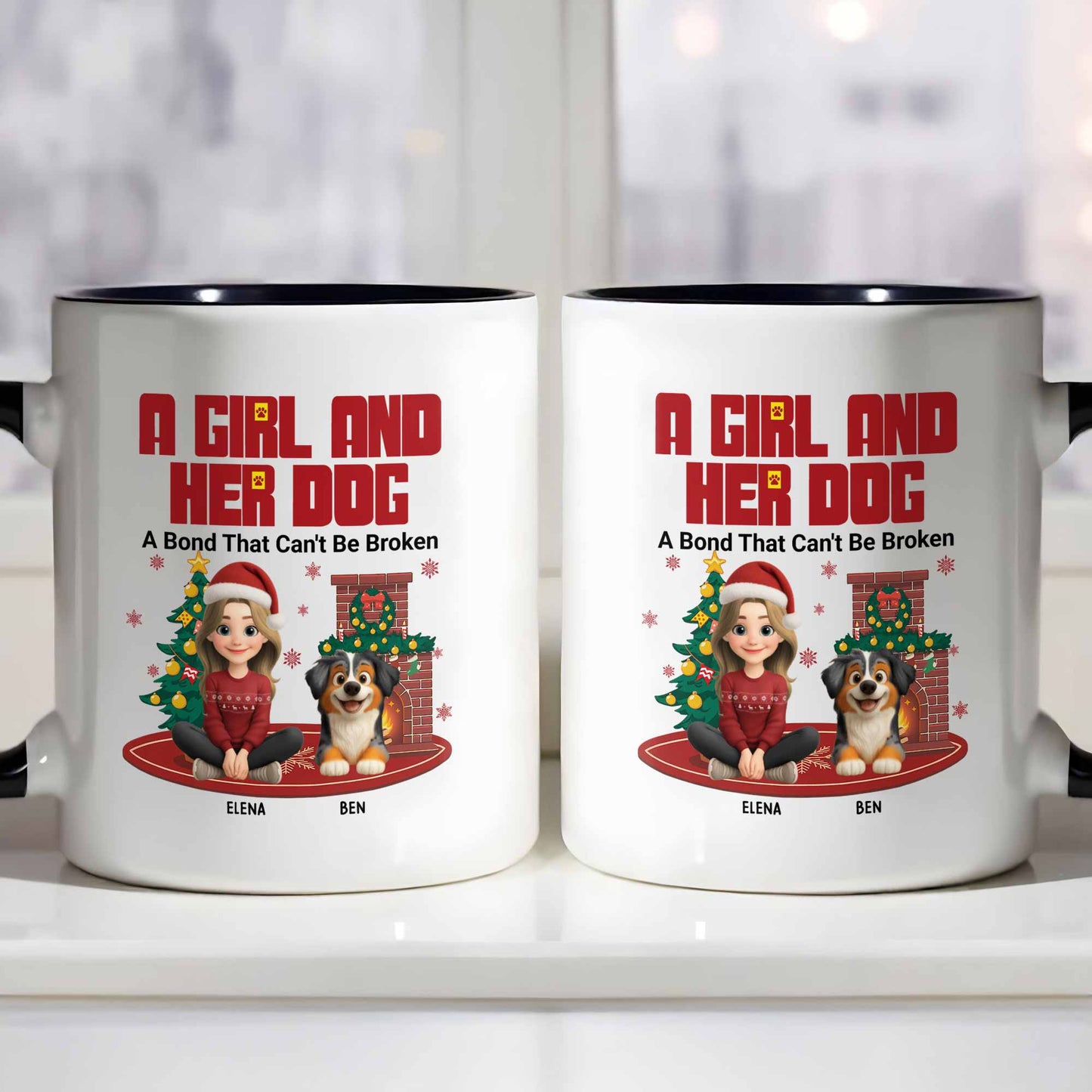 A Girl And Her Dog, A Bond That Can't Be Broken