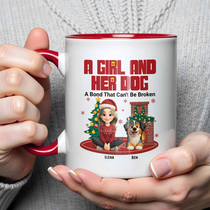 A Girl And Her Dog, A Bond That Can't Be Broken