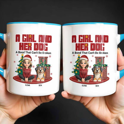 A Girl And Her Dog, A Bond That Can't Be Broken