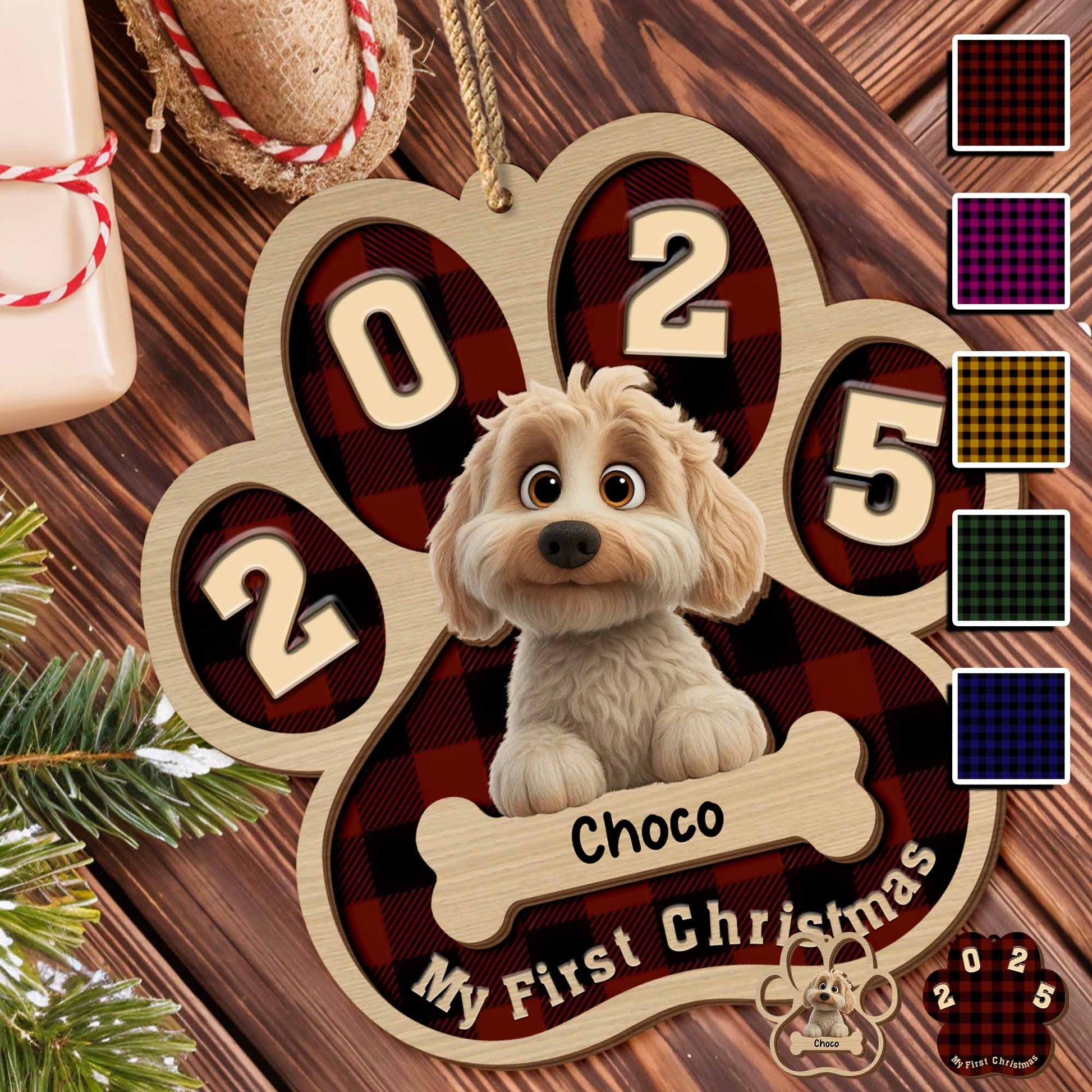 My First Christmas Puppy Ornament