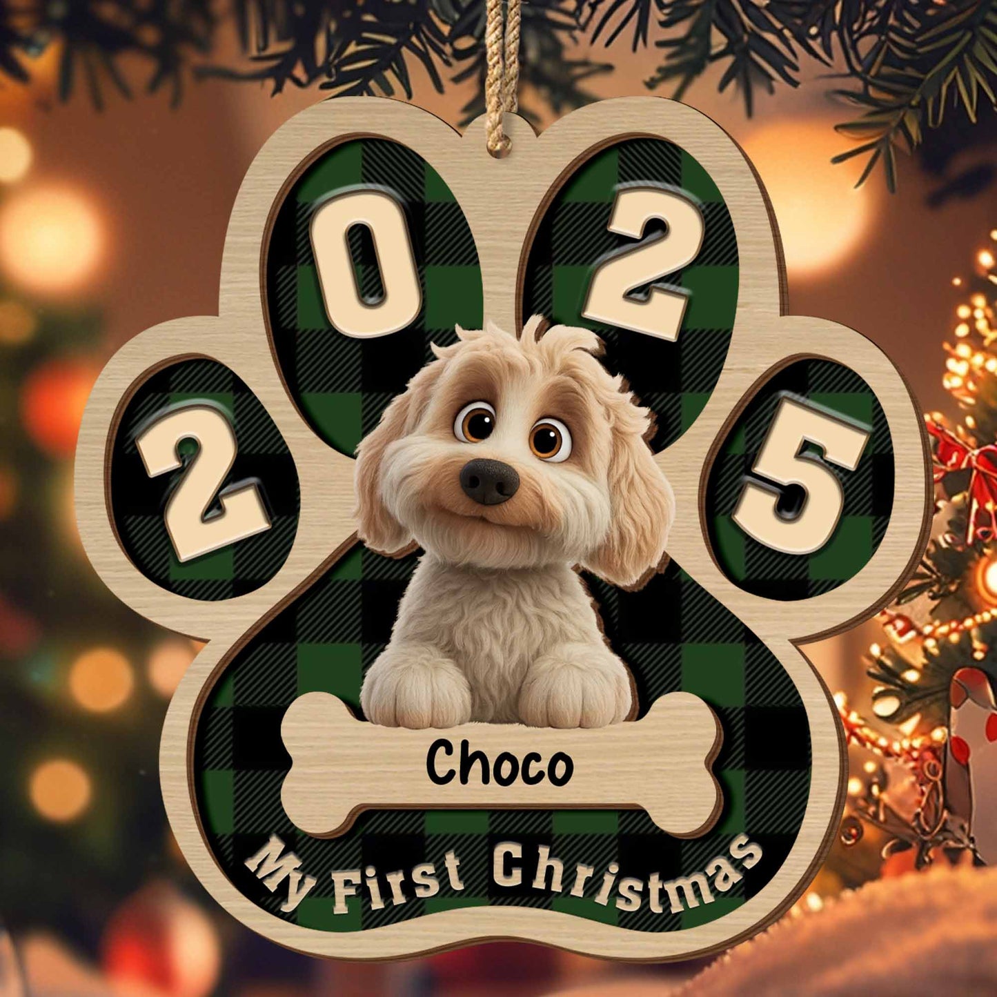 My First Christmas Puppy Ornament