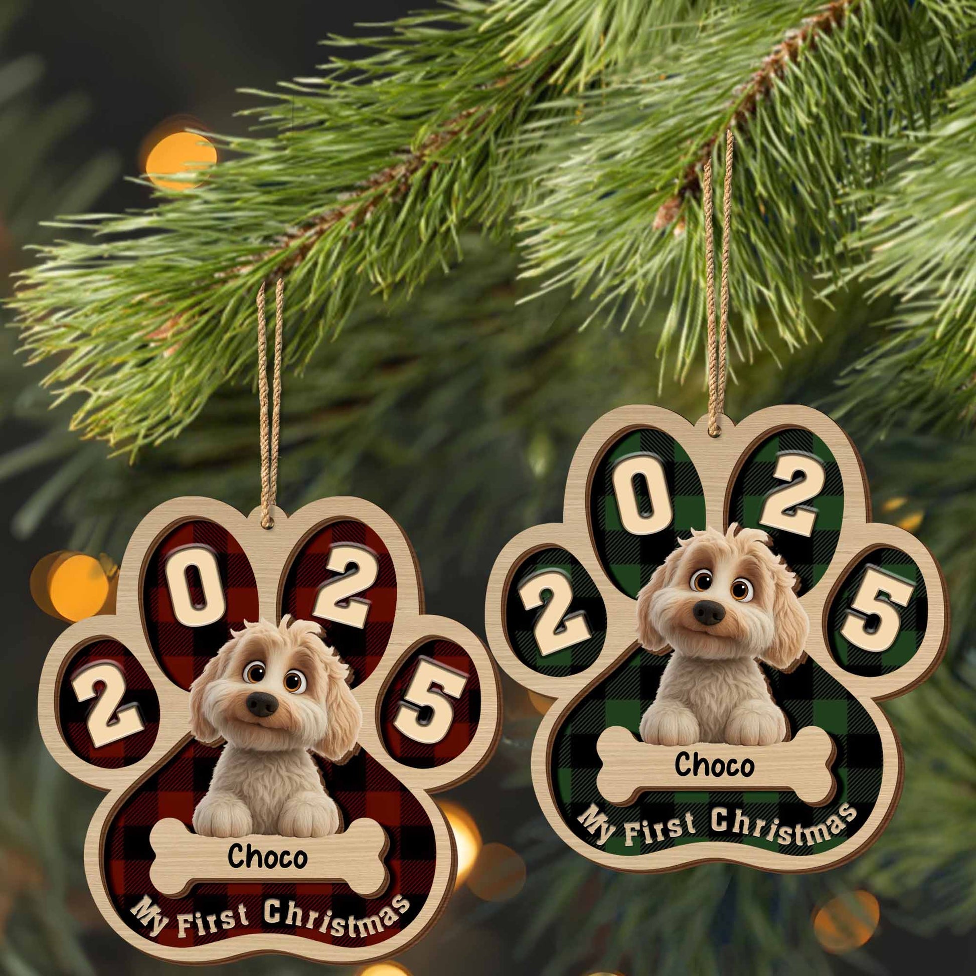 My First Christmas Puppy Ornament