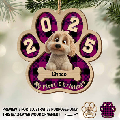 My First Christmas Puppy Ornament