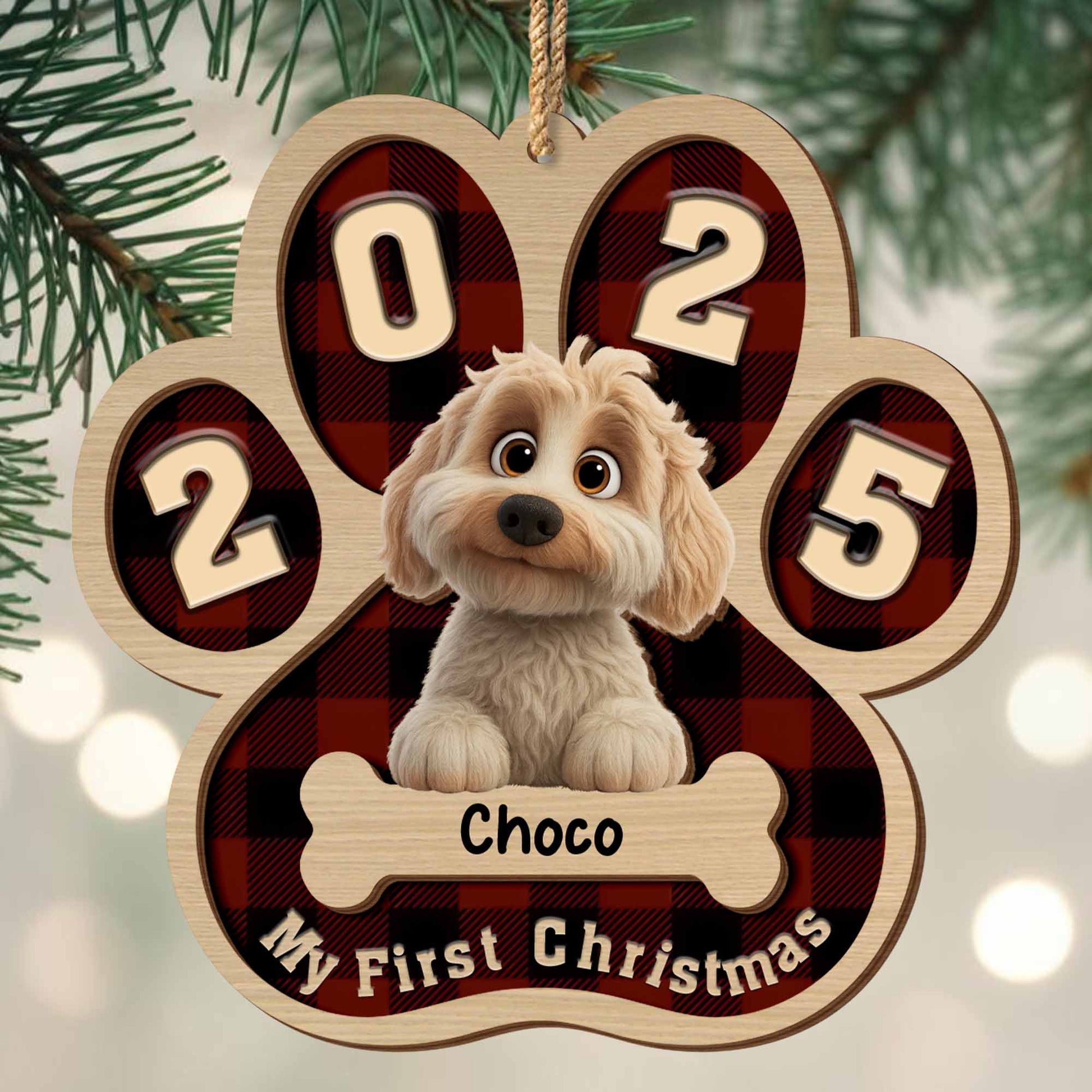 My First Christmas Puppy Ornament