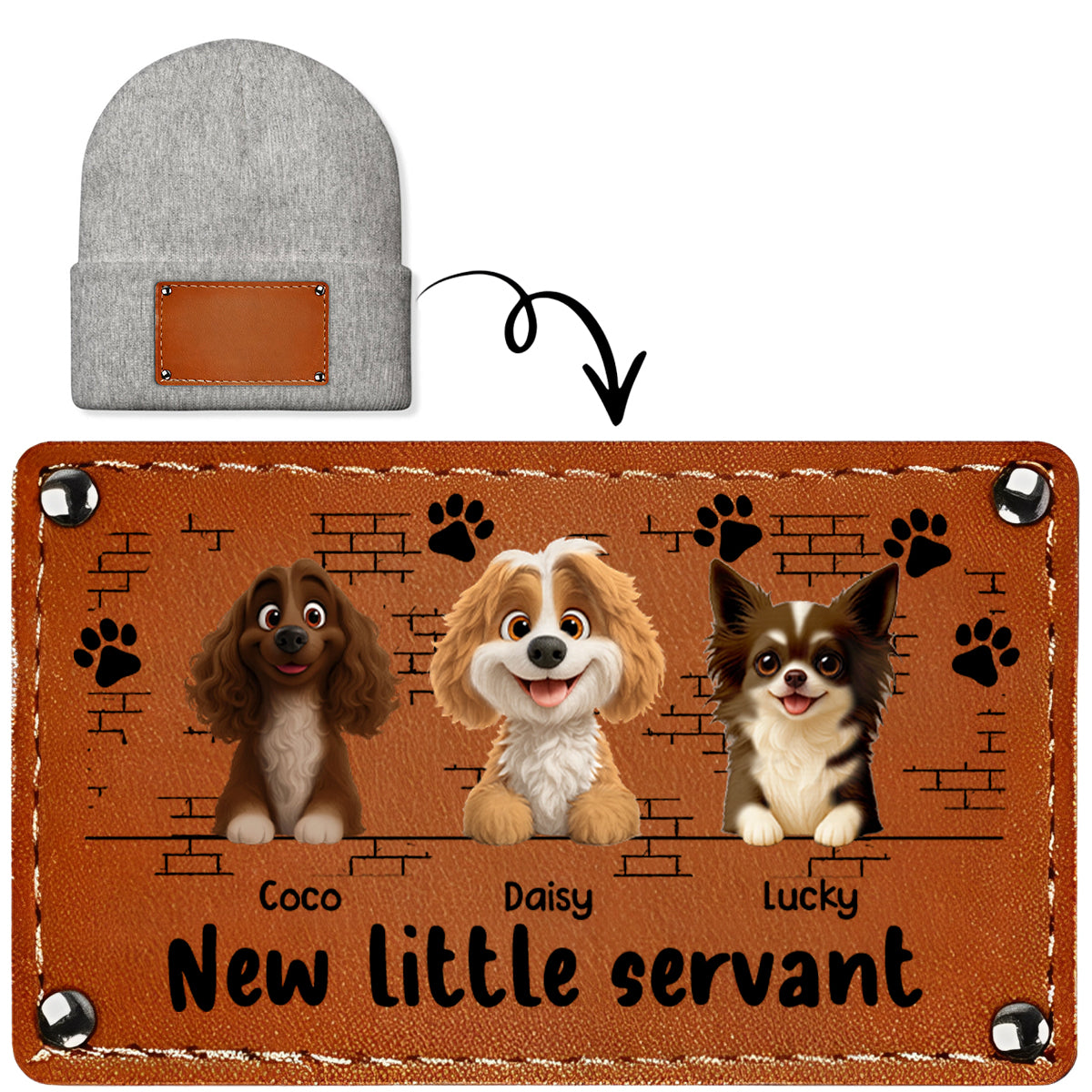 New Little Servant With Cute Dogs And Paws