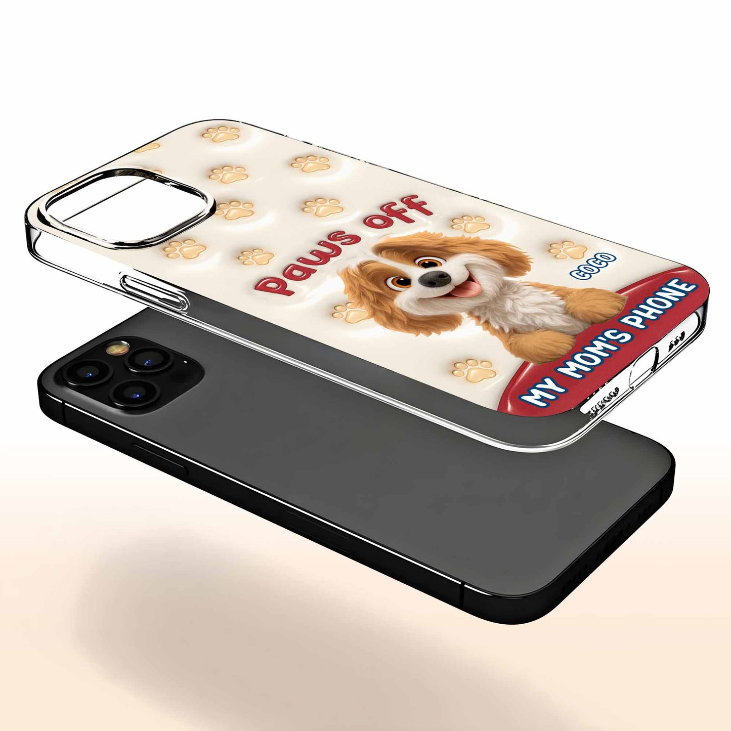 Paws Off My Mom's Phone, Dog Lovers Design