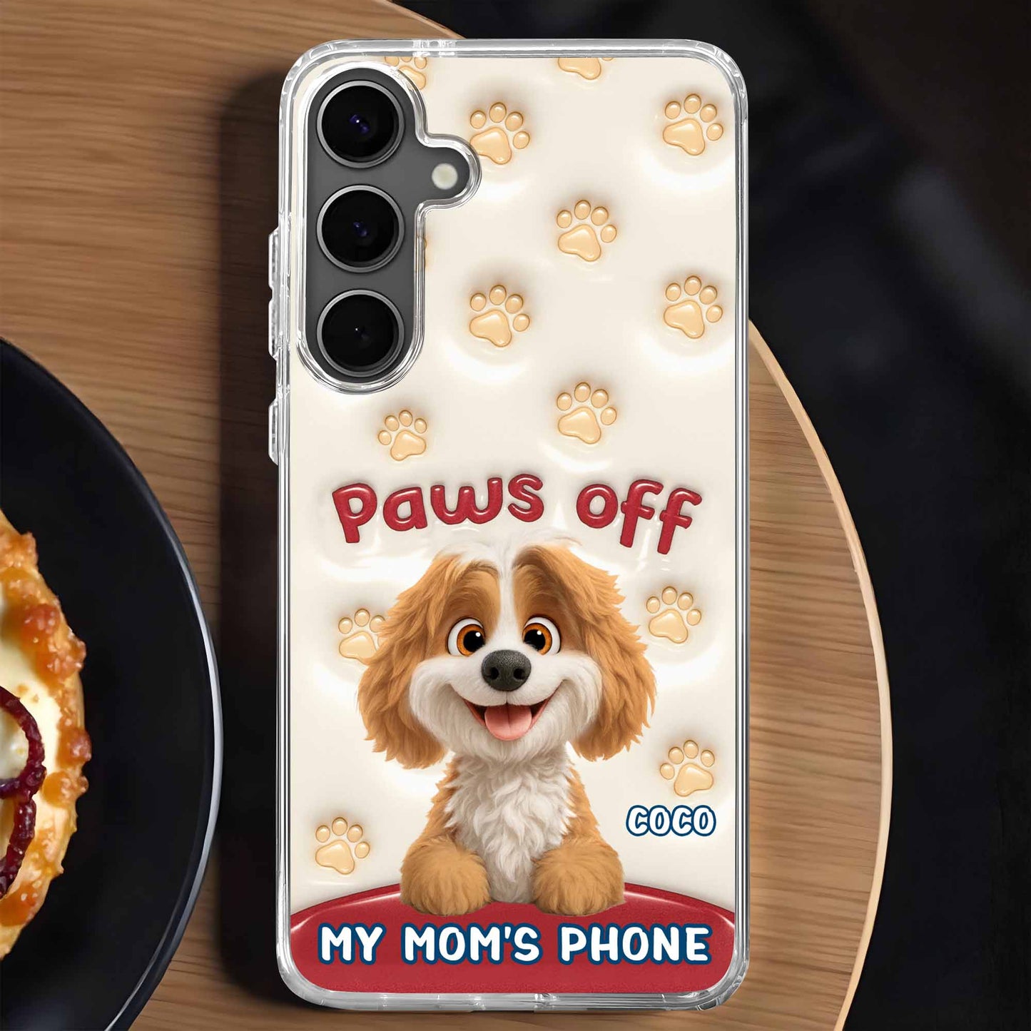 Paws Off My Mom's Phone, Dog Lovers Design