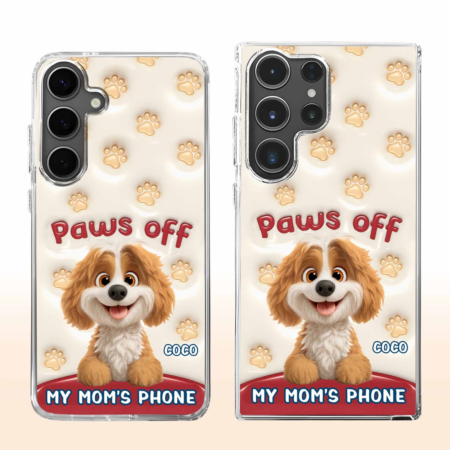 Paws Off My Mom's Phone, Dog Lovers Design