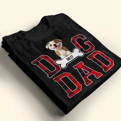 Dog Dad With Cute Dog And Bone