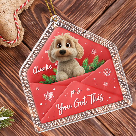 P.S. You Got This, Cute Dog and Festive Decor