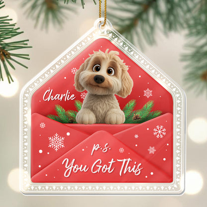 P.S. You Got This, Cute Dog and Festive Decor
