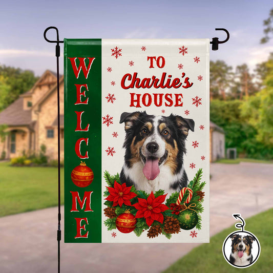 Welcome To Your Customized Holiday Home With Dog And Festive Decor