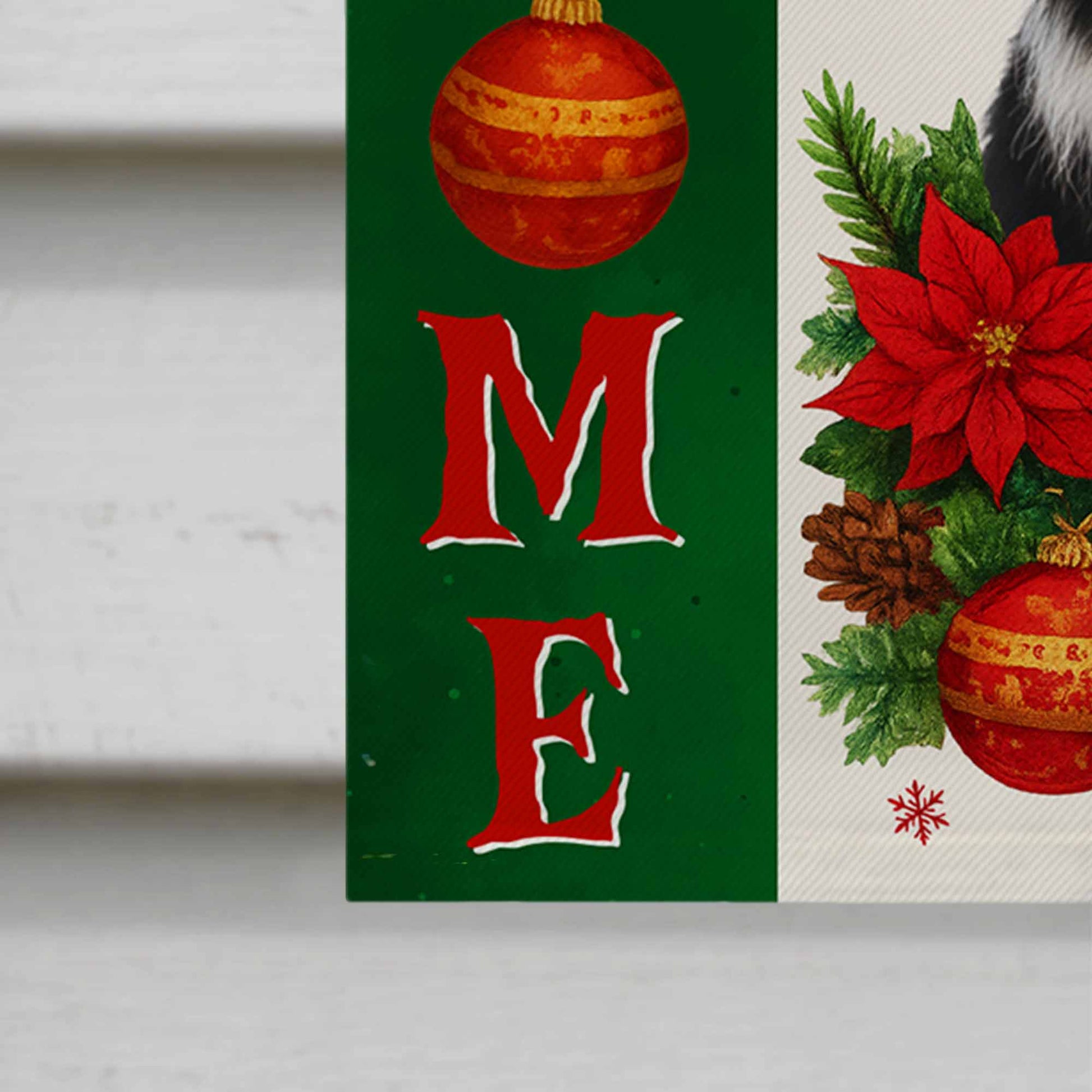 Welcome To Your Customized Holiday Home With Dog And Festive Decor