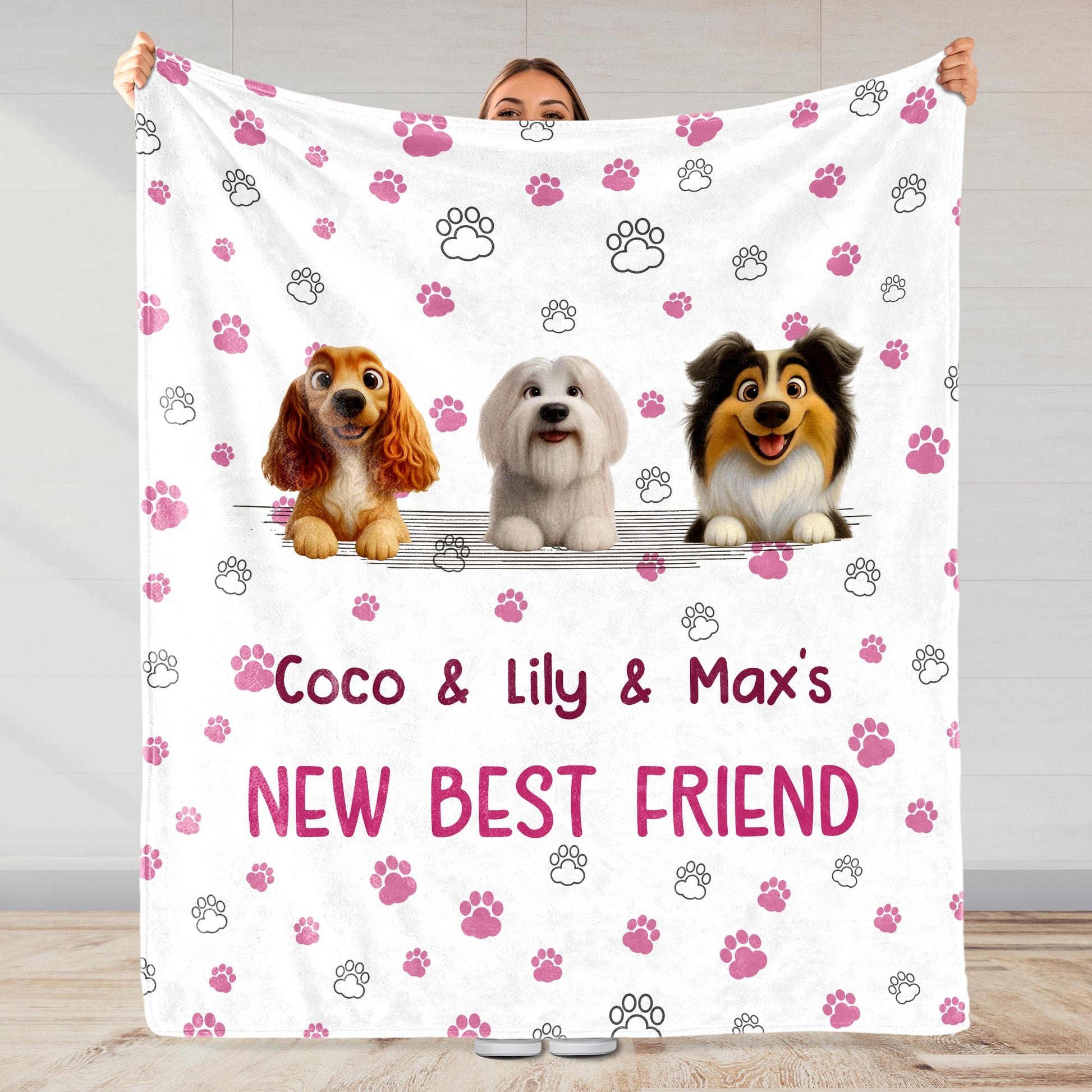 New Best Friend With Adorable Dogs