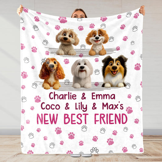 New Best Friend With Adorable Dogs