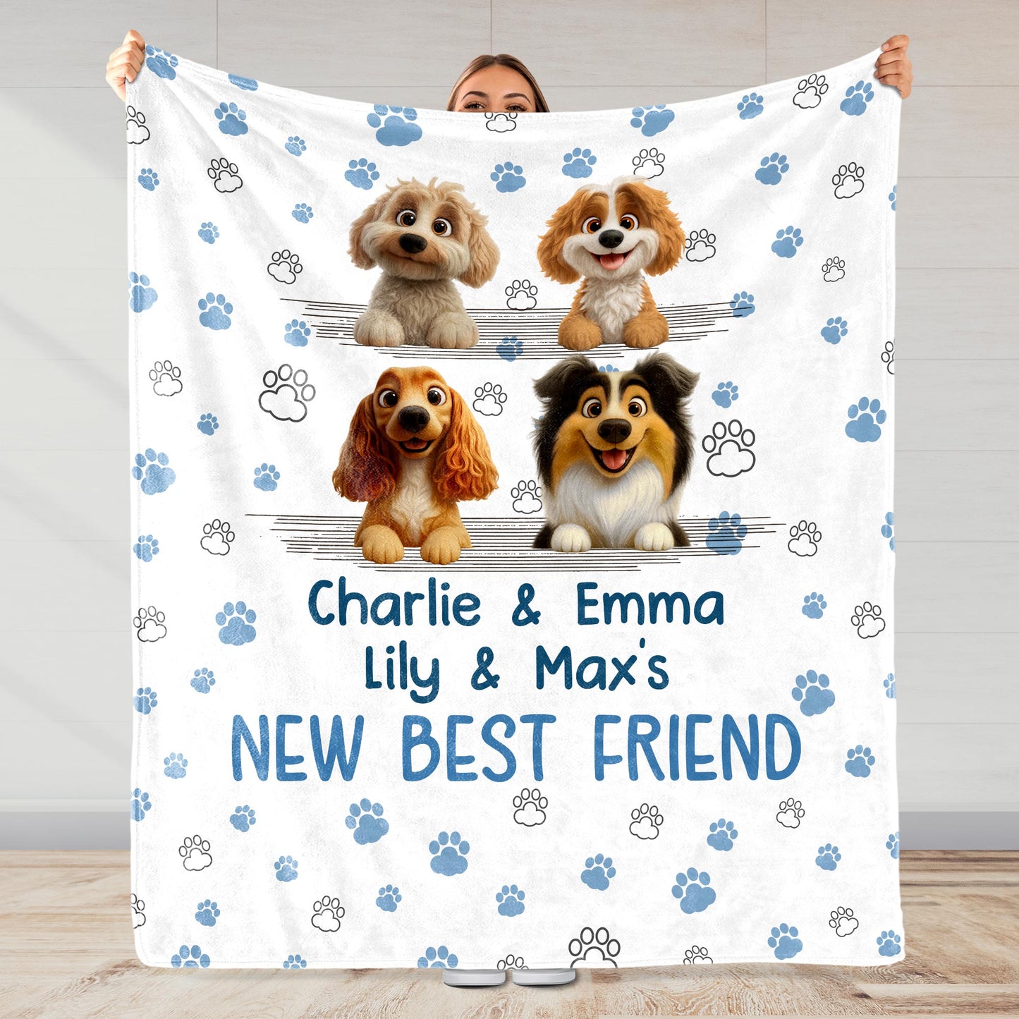 New Best Friend With Adorable Dogs