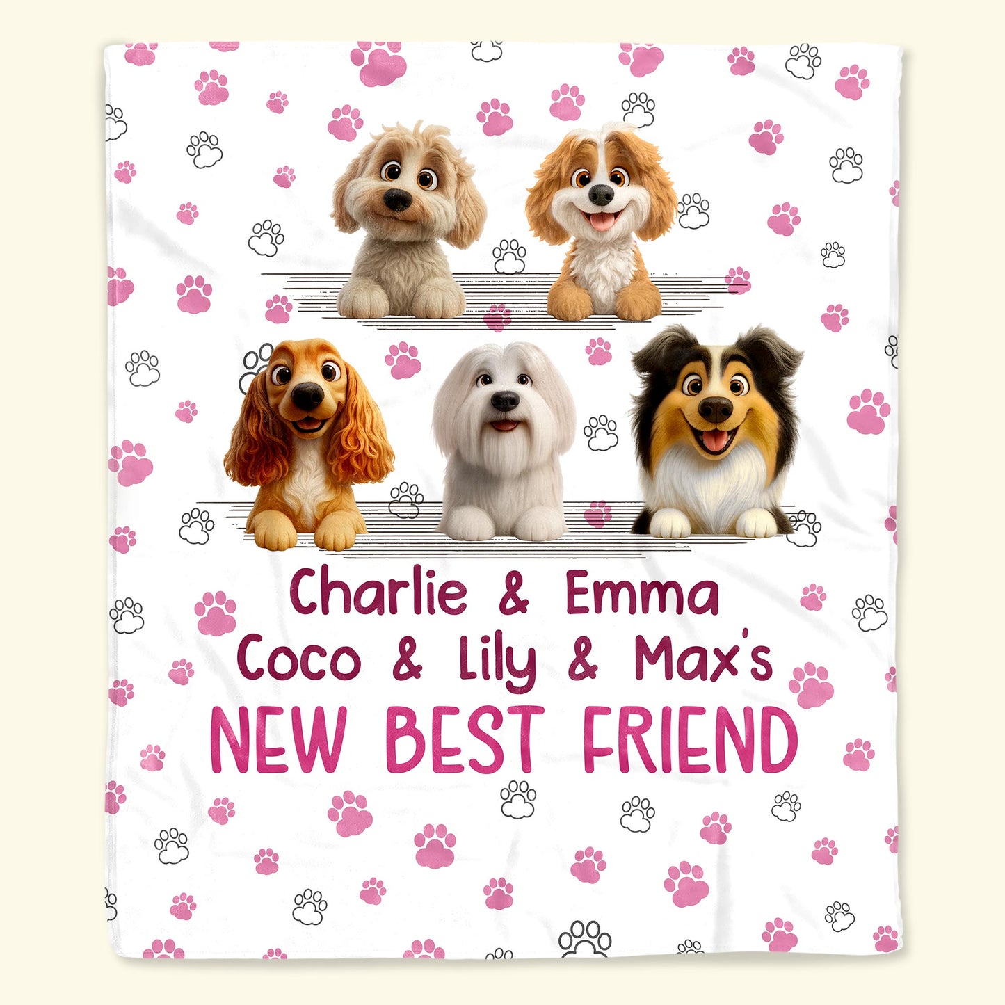 New Best Friend With Adorable Dogs