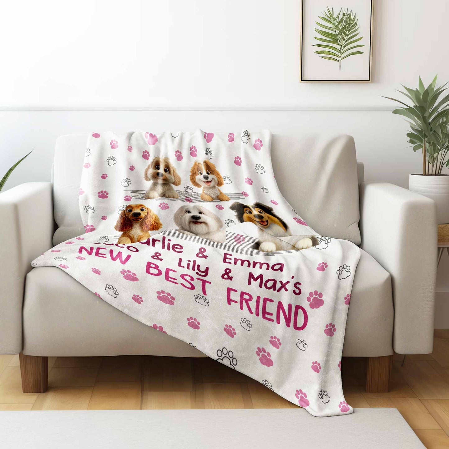 New Best Friend With Adorable Dogs