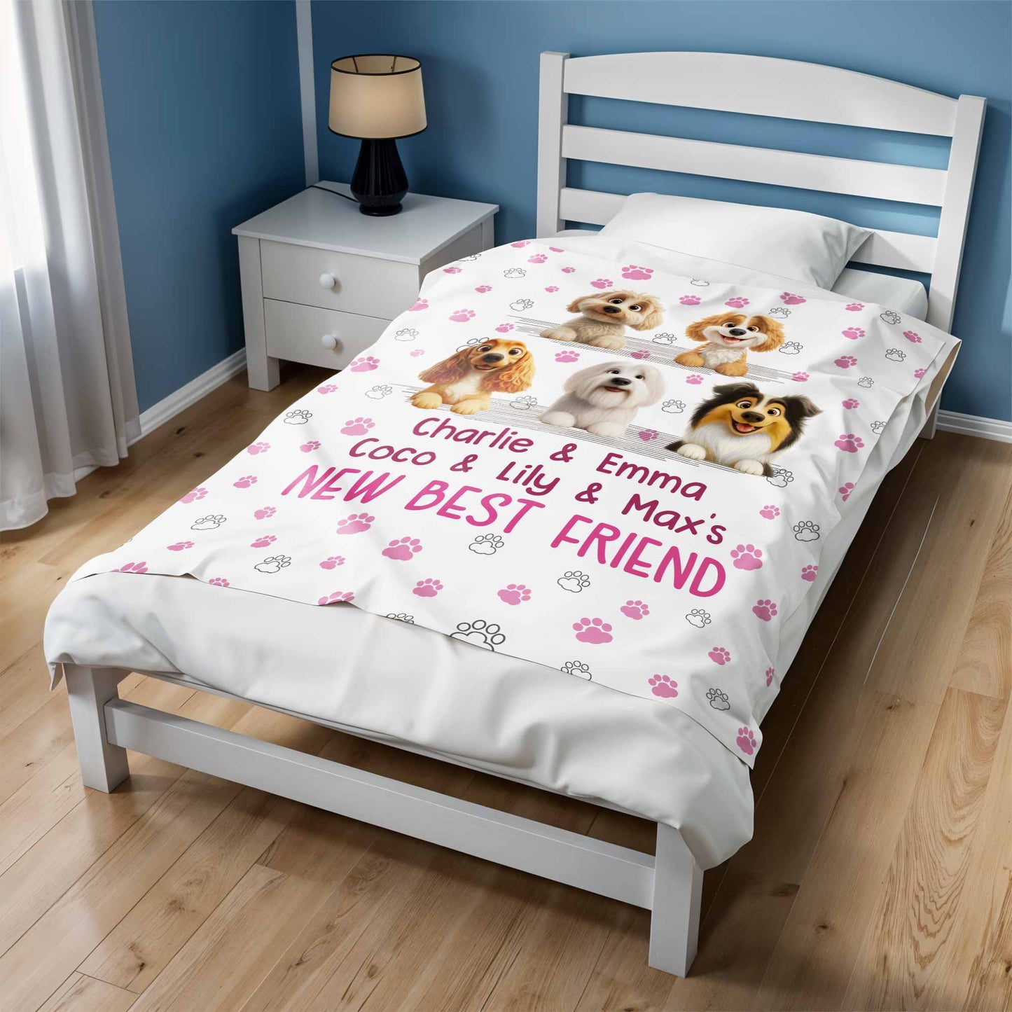 New Best Friend With Adorable Dogs