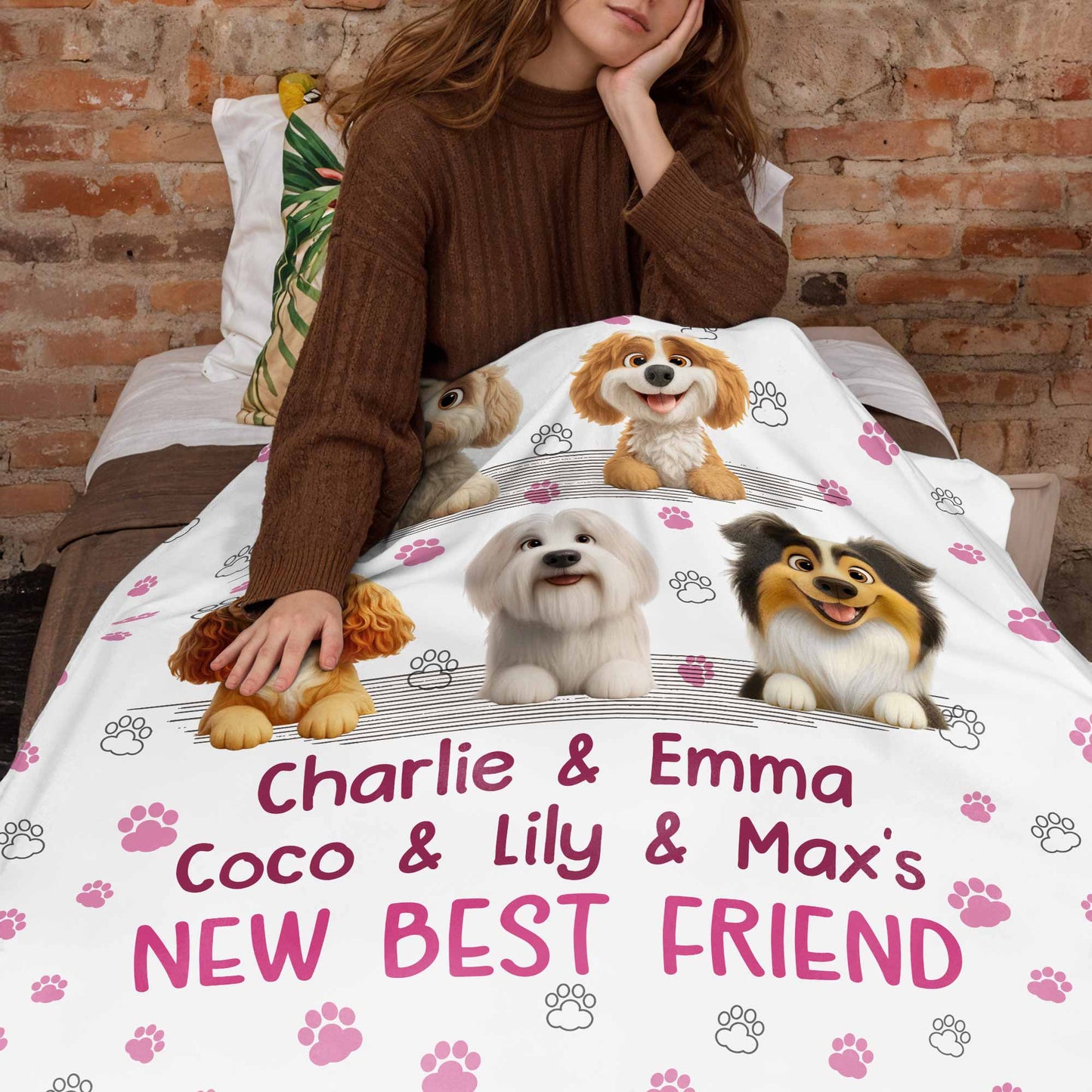 New Best Friend With Adorable Dogs