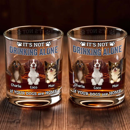 It's Not Drinking Alone If Your Dogs Are Home